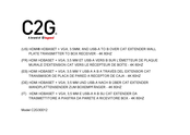 LEGRAND C2G30012 Manual