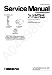 Panasonic KX-TG8200BXB Service Manual