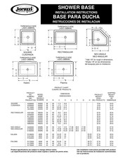 Jacuzzi 4248S Installation Instructions Manual