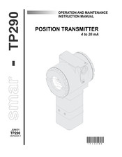 SMAR TP290 Operation And Maintenance Instruction Manual
