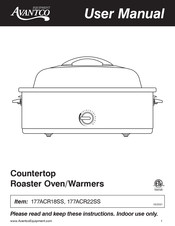 Avantco 177ACR22SS User Manual