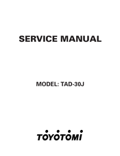 Toyotomi TAD-30J Service Manual