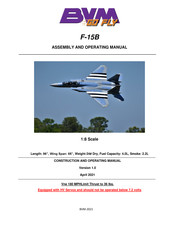 BVM F-15B Assembly And Operating Manual