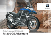 BMW Motorrad R 1200GS Adventure 2014 Rider's Manual