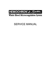 ITC HEMOCHRON Jr. Signature Service Manual
