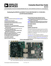 Analog Devices UG-016 User Manual