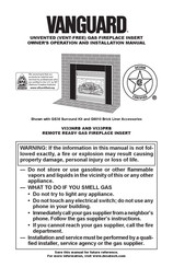 Vanguard Vi33pRB Owner's Operation And Installation Manual