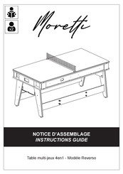 Moretti Reverso Instruction Manual