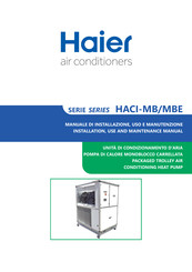 Haier HACI-MB 35E Installation, Use And Maintenance Manual