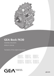 GEA Bock FK30/275 K Assembly Instructions Manual