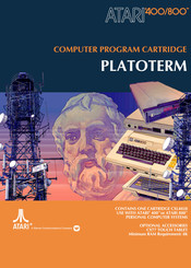Warner Communications Atari PLATOTERM Manual