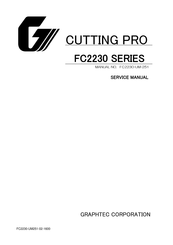 GRAPHTEC Cutting PRO FC2231-EXVCT Service Manual