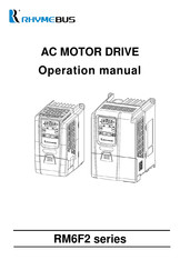 Rhymebus RM6F2-4003B3 Operation Manual
