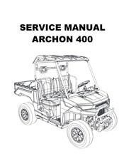 Linhai ARCHON 400 Service Manual