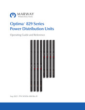 Marway Optima 829003 Operating Manual And Reference