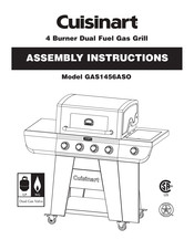 Cuisinart GAS1456ASO Assembly Instructions Manual