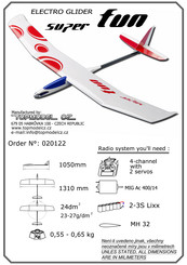 Topmodel CZ 020122 Manual