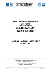 Sensitron Multiscan++PK256 Installation And Use Manual