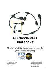 Beka LED Guirlande PRO 15m 15S RGB User Manual