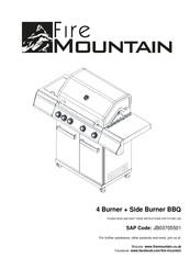 Fire Mountain JB03705501 Manual