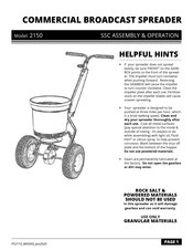 SSC 2150 Assembly & Operation