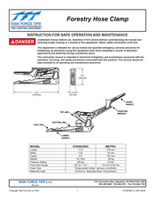 Task Force Tips STANDARD Instructions For Safe Operation And Maintenance