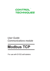 Control Techniques Modbus TCP User Manual