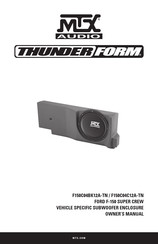 MTX THUNDERFORM F150C04C12A-TN Owner's Manual