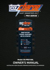 OzCharge OC-PRO150L Owner's Manual