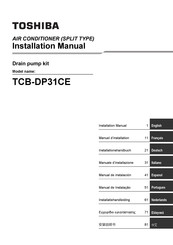 Toshiba TCB-DP31CE Installation Manual