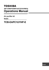 Toshiba TCB-EAPC1UYHP-E Operation Manual