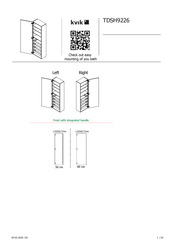 Kvik TDSH9226 Quick Start Manual