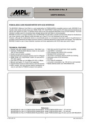MPL MS-MCDISK-D-2 User Manual
