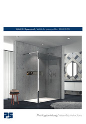 Pauli + Sohn WALK-IN 8888E0-BW Assembly Instructions Manual