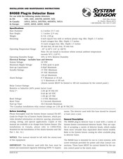 System Sensor B406B Installation And Maintenance Instructions