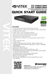 Vitek TRANSCENDENT VT-TNR818PN Quick Start Manual