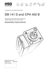 HSD SM 141 D Assembly Instructions Manual