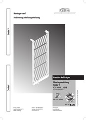 Kermi Credo V Assembly And Operating Instruction