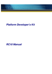 Celoxica RC10 Manual