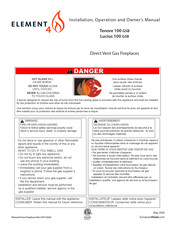 Element4 Tenore 100 GSB Installation, Operation And Owner's Manual