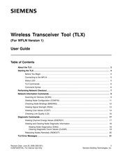 Siemens TLX User Manual