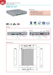 DFI DS910-OT Quick Start Manual