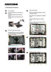 Dell P2419HCB Disassembly Procedures