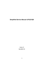 Dell UP3221Qb Simplified Service Manual