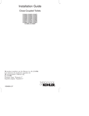 Kohler WELLWORTH K-3432 Installation Manual