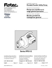 Flotec FP5112 Series Owner's Manual