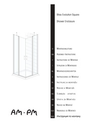 AM.PM Bliss Evolution Square Assembly Instructions Manual