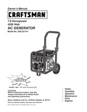 Craftsman 580.327141 Owner's Manual