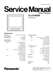Panasonic TC-21PM50R Service Manual