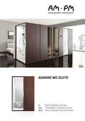 AM.PM ADMIRE WC SUITE Assembly Instructions Manual